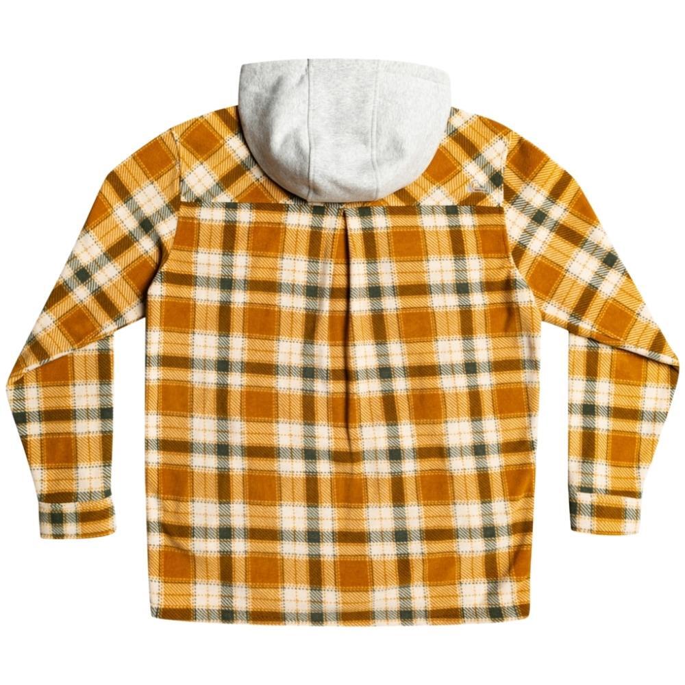 Quiksilver Super Swell Cathay Flannelplaid Hoodie [Size: M]