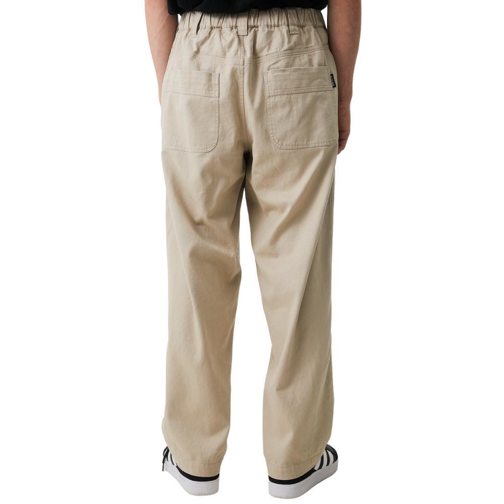 Afends Chess Club Hemp Relaxed Cement Pants [Size: S]