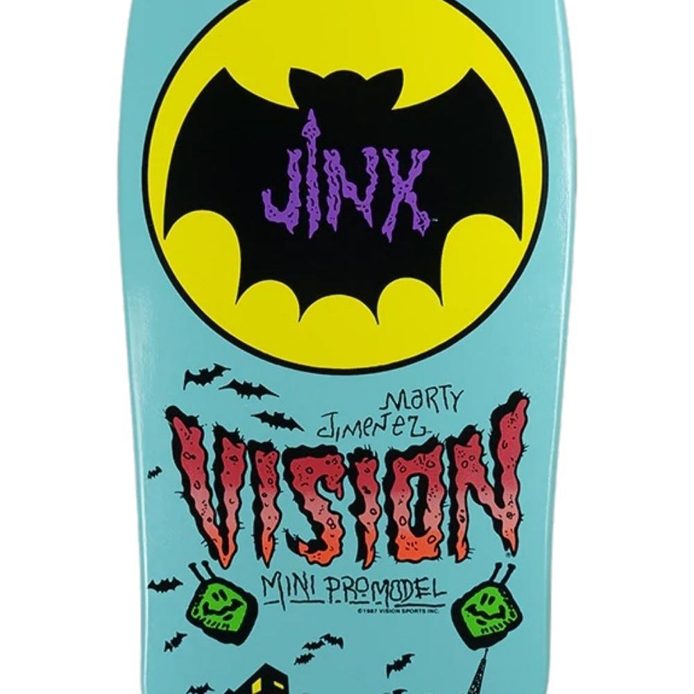 Vision Jinx Mini Reissue Turquoise Skateboard Deck