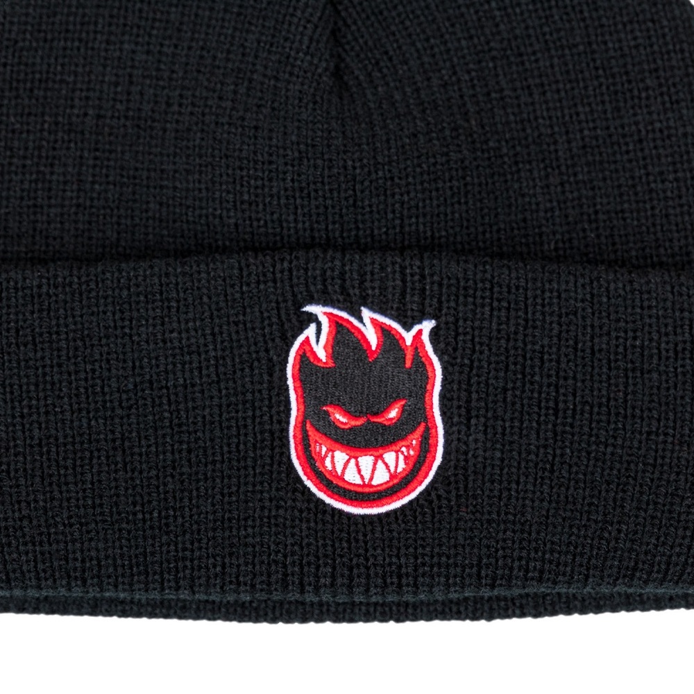 Spitfire Bighead Fill Black Red Beanie