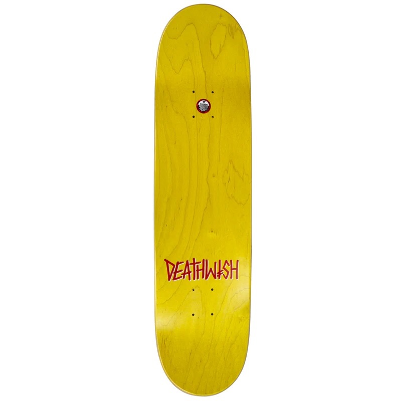 Deathwish Deathspray Black Red Bricks 8.25 Skateboard Deck
