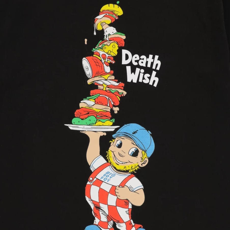 Deathwish Big Boy Black T-Shirt [Size: M]