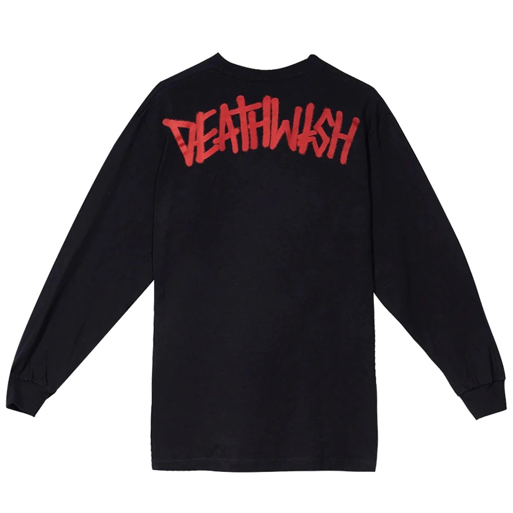 Deathwish Deathspray Black Long Sleeve Shirt