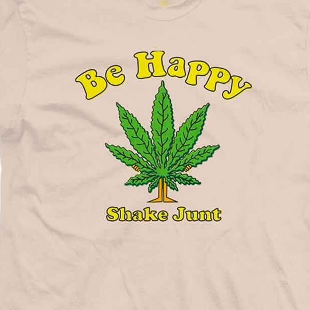 Shake Junt Be Happy Cream T-Shirt