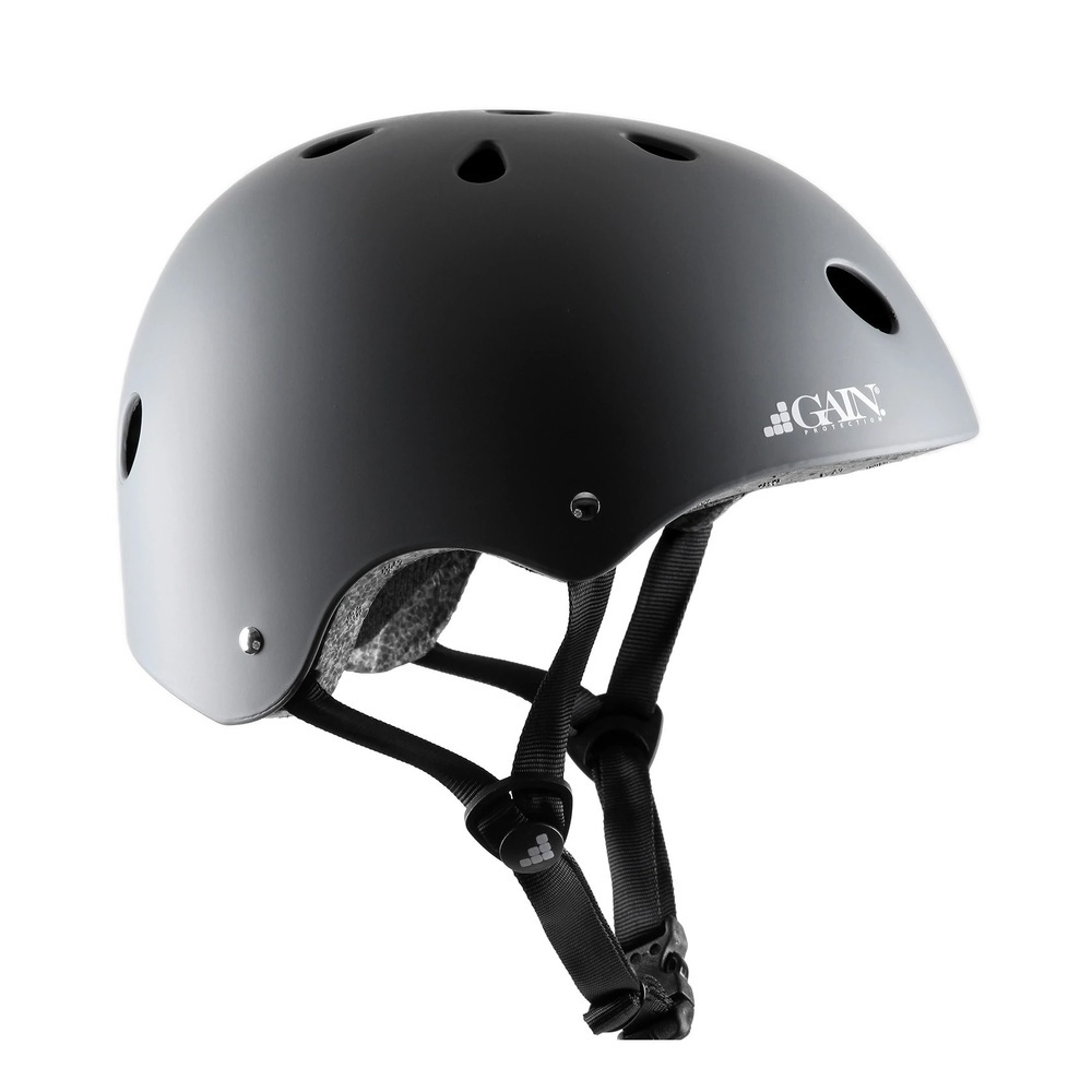 Gain Protection The Sleeper Matte Grey Adjustable Certified Helmet