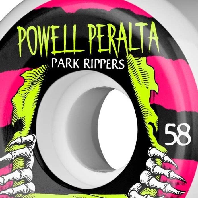 Powell Peralta Park Ripper Pf 58mm Skateboard Wheels