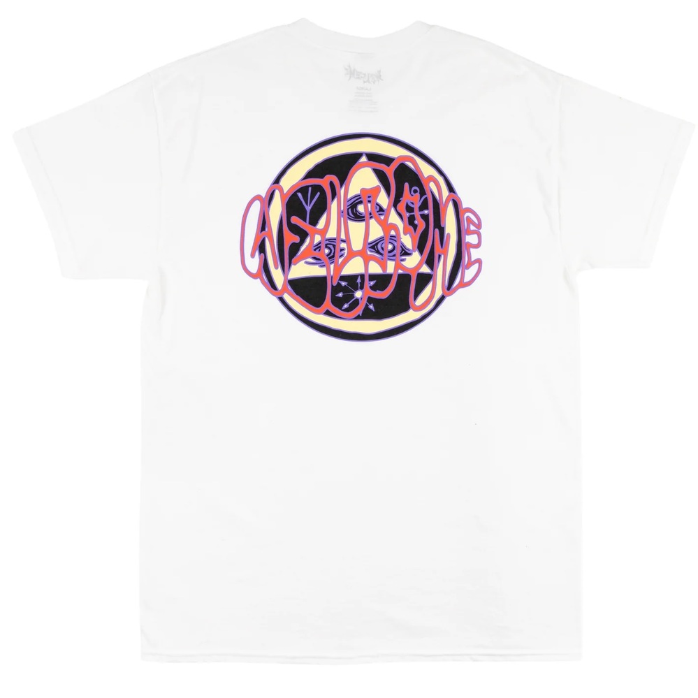 Welcome Skateboards Tali Bubble White T-Shirt