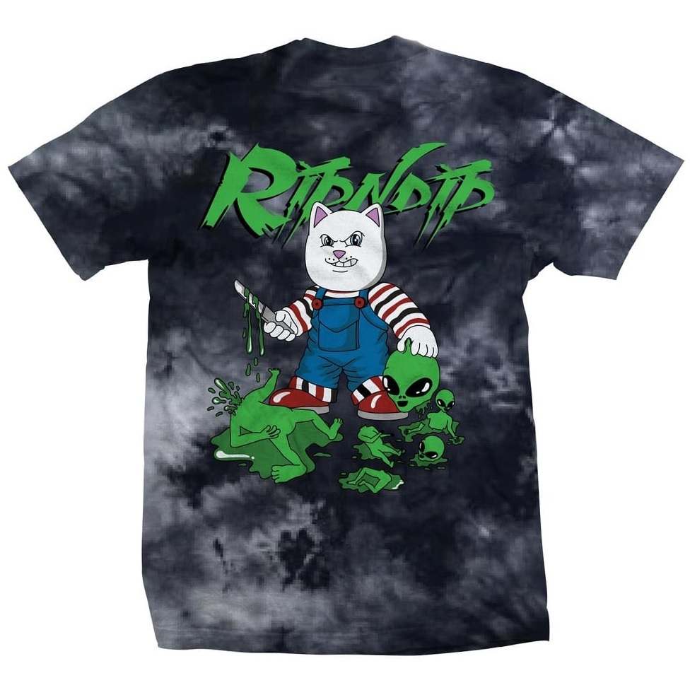 RipNDip Childs Play Black Lightning Wash T-Shirt