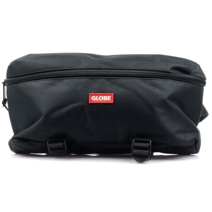 Globe Bar Black Shoulder Bag