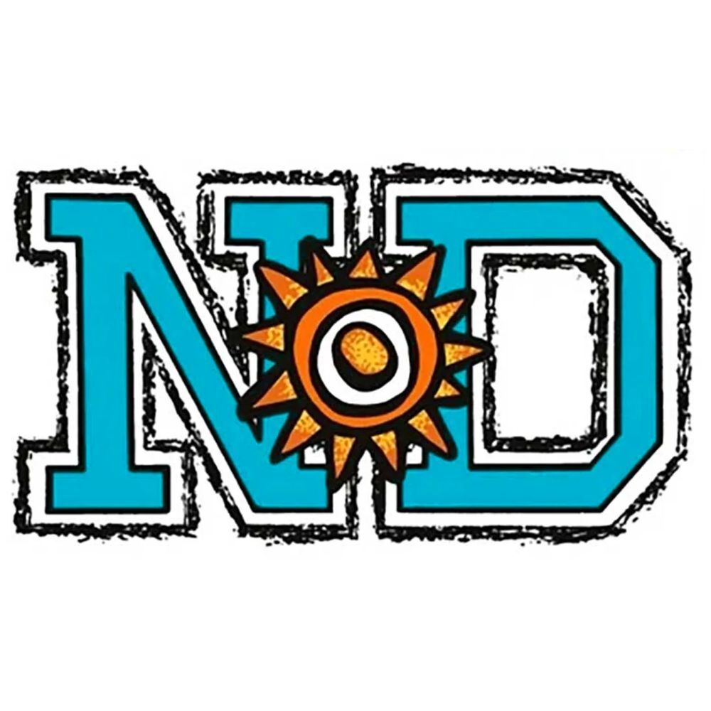 New Deal Logo Blue Sticker