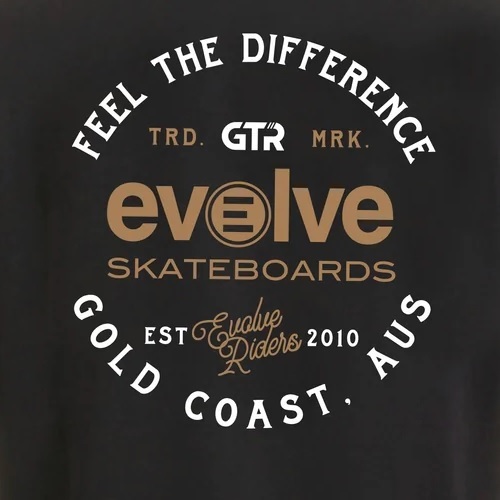 Evolve Riders Black T-Shirt