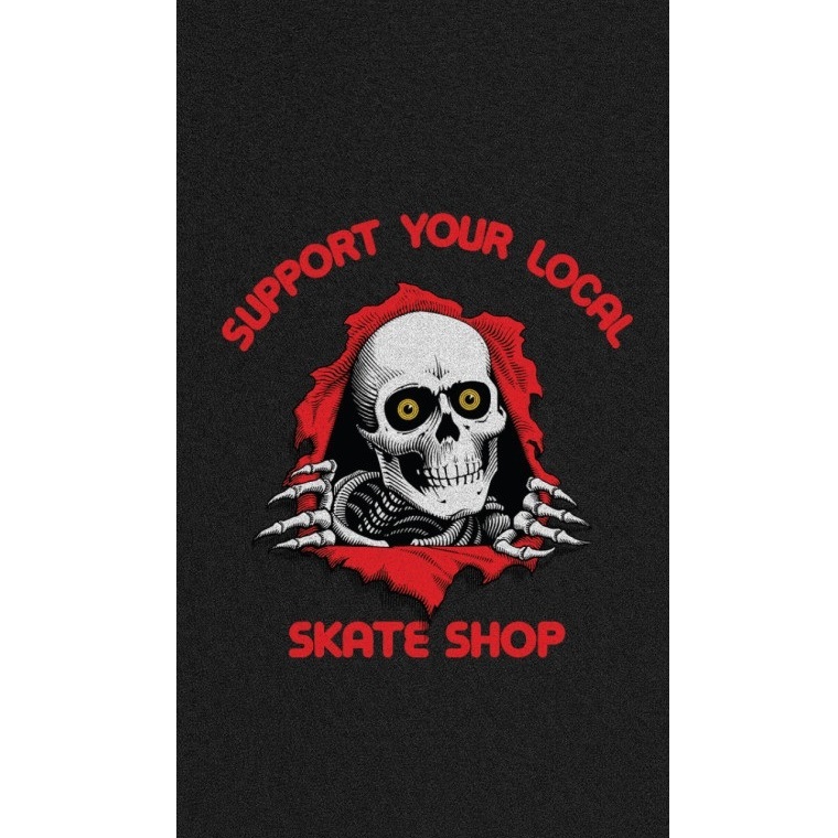 Powell Peralta Support Your Local 9 x 33 Skateboard Grip Tape Sheet