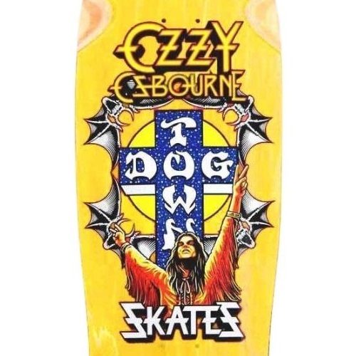 Dogtown Ozzy Osbourne Yellow 10.125 Skateboard Deck