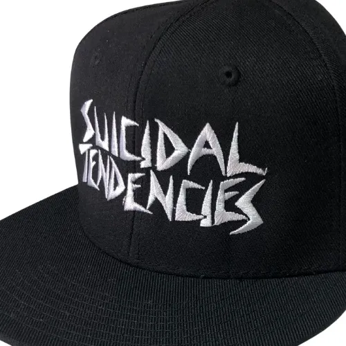 Dogtown Suicidal Skates Tendencies Possessed Black Snapback Hat