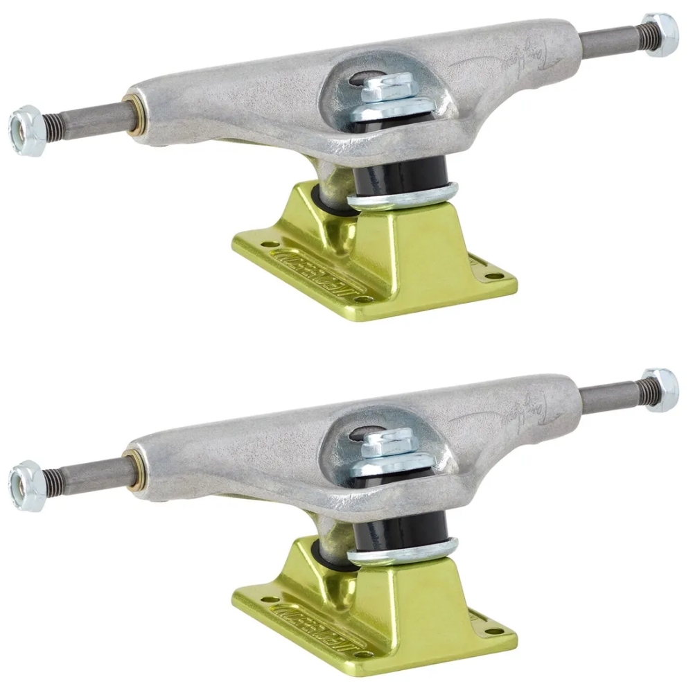 Independent Forged Hollow Hawk Transmission Silver Set Of 2 Skateboard Trucks [Size: 129]