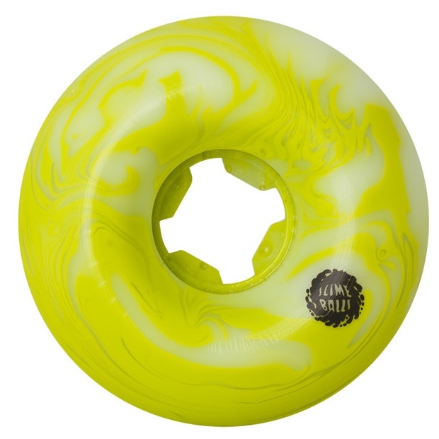 Slime Balls Snake Vomits Green White 95A 60mm Skateboard Wheels