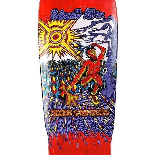 Schmitt Stix Allen Midgette Flower Picker Red Skateboard Deck