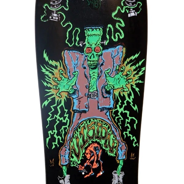 Vision Groholski Frankenstein Black Skateboard Deck