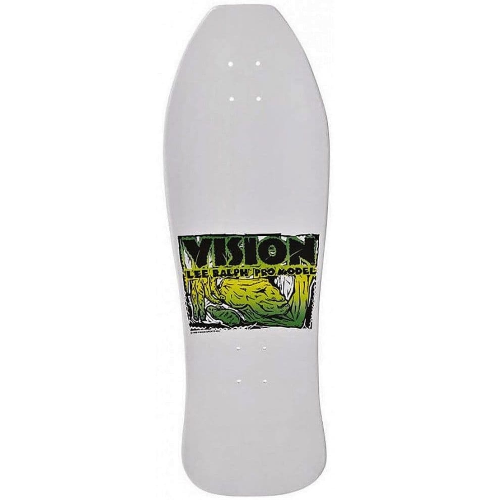 Vision Lee Ralph White Green Reissue Skateboard Deck