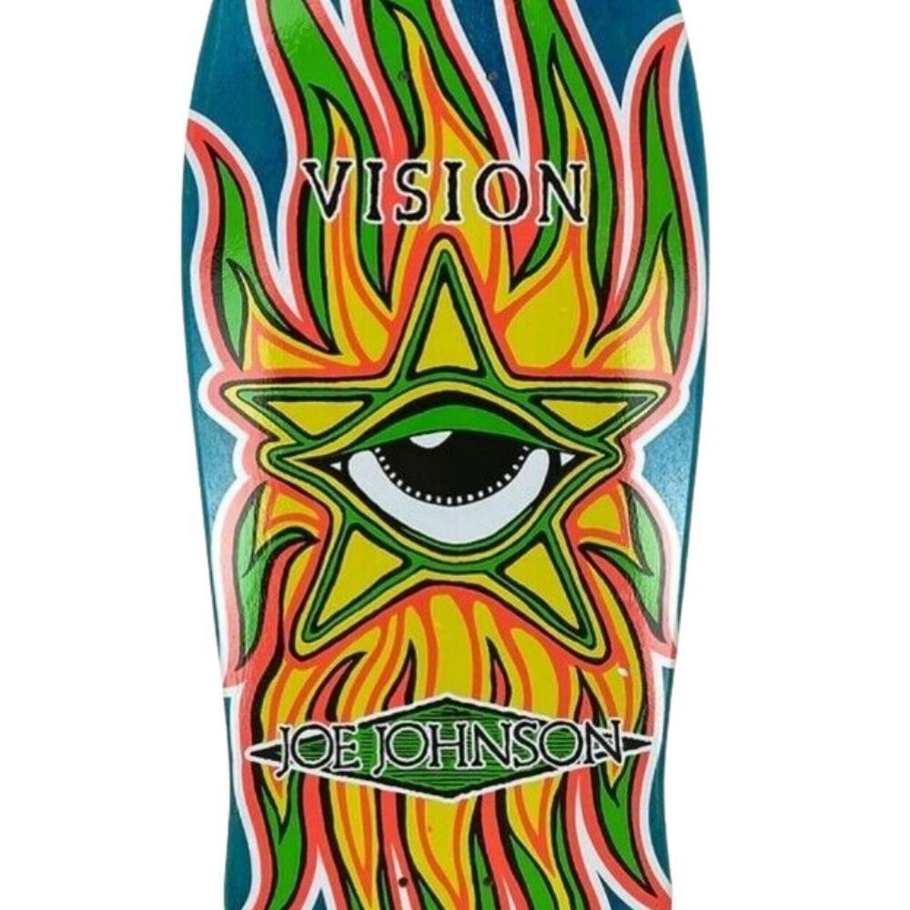 Vision Joe Johnson Star Eyed Blue Skateboard Deck