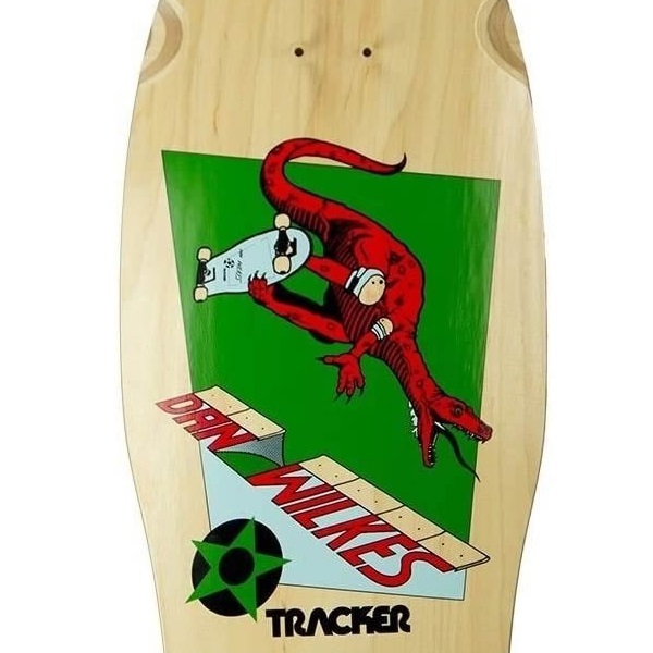 Tracker Dan Wilkes Reissue Natural Skateboard Deck