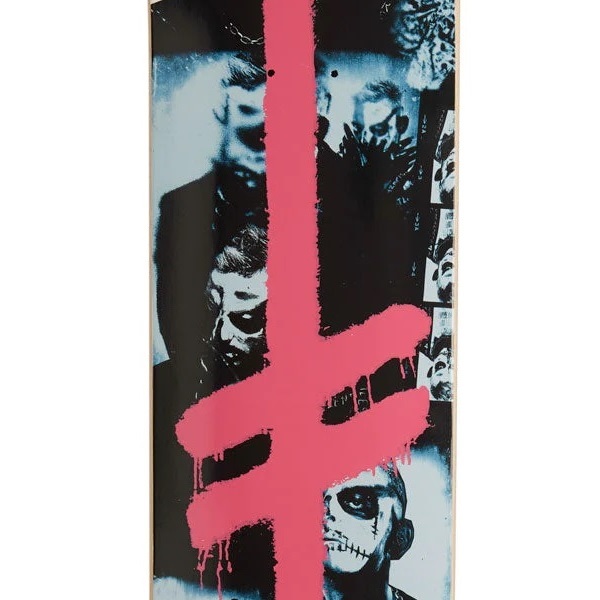 Deathwish Darby Allin Gang Logo Pink 8.0 Skateboard Deck