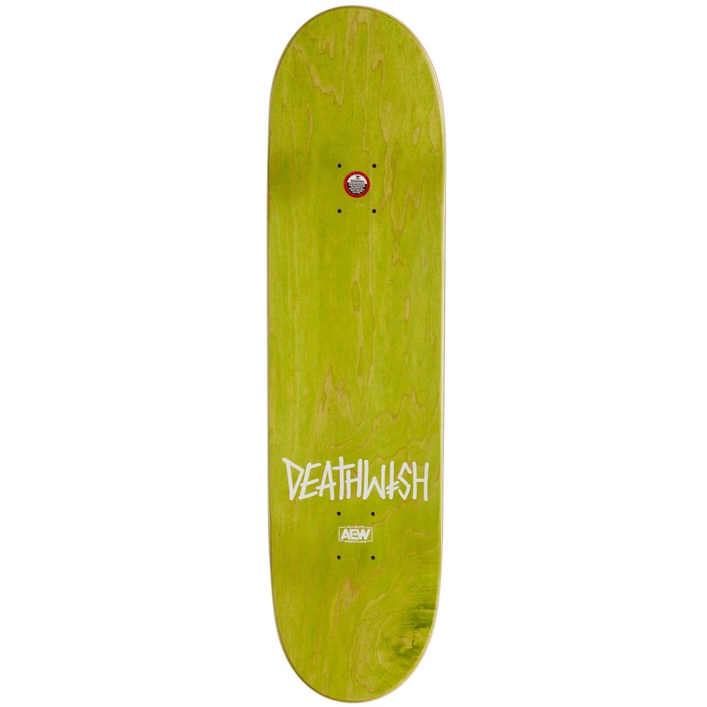 Deathwish Darby Allin Deathspray Gold 8.25 Skateboard Deck