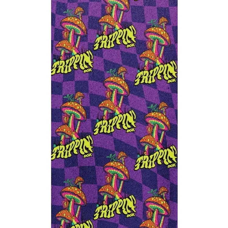 Dgk Trippin 9 x 33 Skateboard Grip Tape Sheet