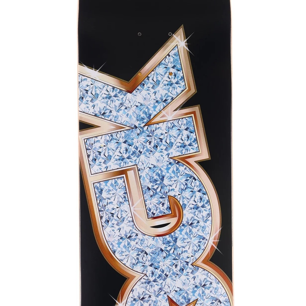 Dgk On Ice Black 8.25 Skateboard Deck
