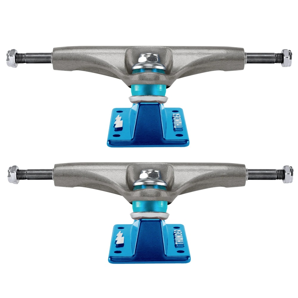 Thunder Hollow Charged Blue Set Of 2 Skateboard Trucks [Size: 147]