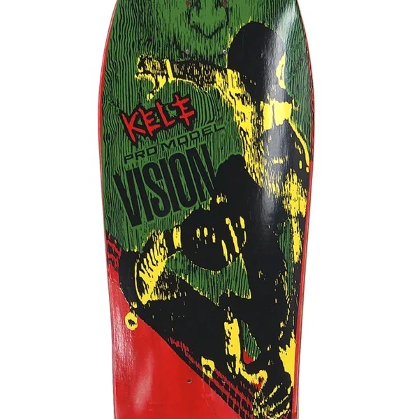 Vision Kele Rosecran Modern Concave Red Reissue Skateboard Deck