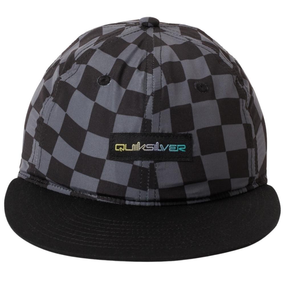 Quiksilver Checked Out Black Youth Hat