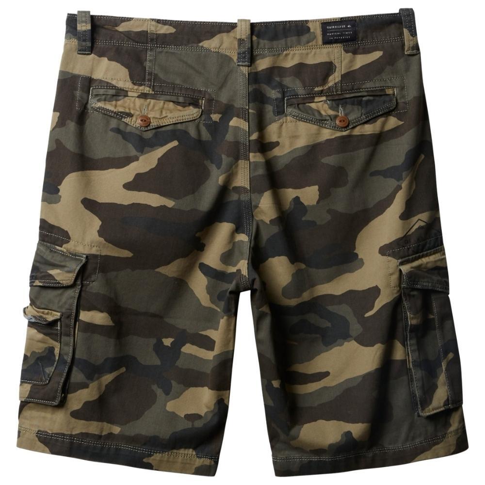 Quiksilver Crucial Battle Thyme Everyday Camo 21" Shorts [Size: 34]