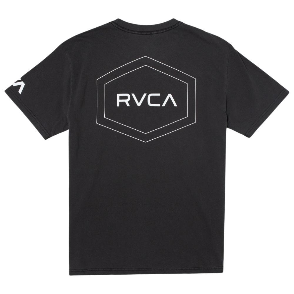 RVCA Big Pin Hex Black T-Shirt
