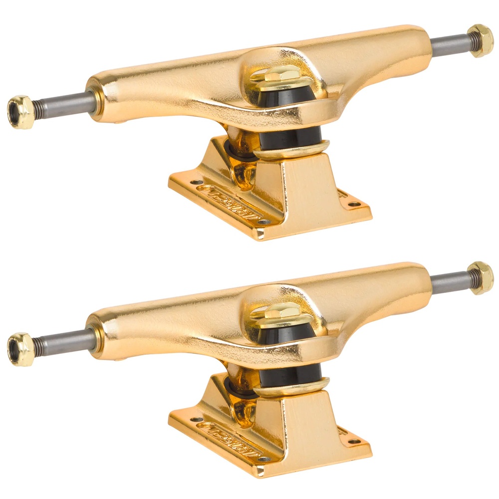 Independent Primitive Mid Gold Set Of 2 Skateboard Trucks [Size: 144]
