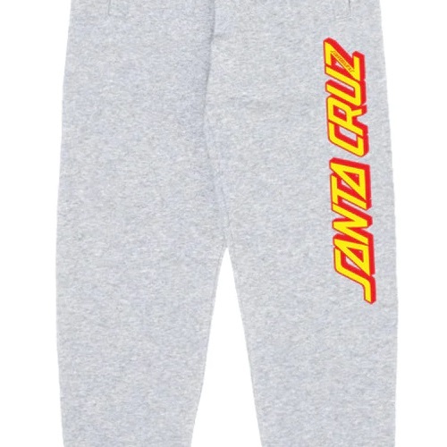Santa Cruz Classic Strip Grey Marle Youth Track Pants