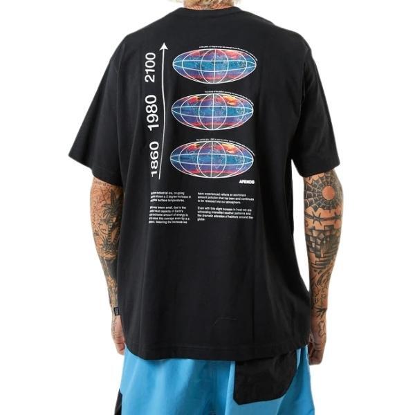 Afends Information Recycled Retro Black T-Shirt
