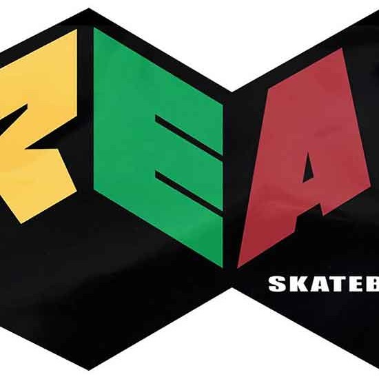 Real City Blocks Small Skateboard Sticker