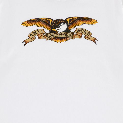 Anti Hero Eagle White T-Shirt [Size: S]