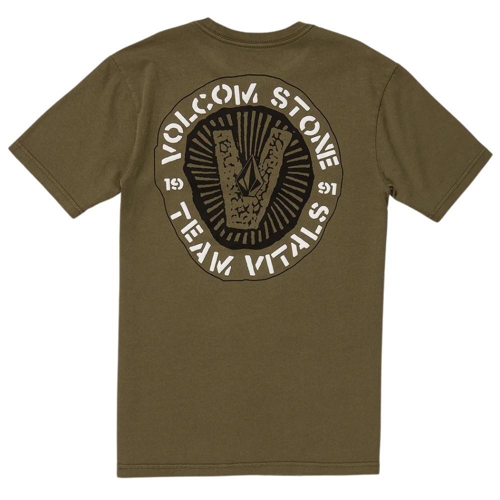 Volcom Surf Vitals Military Youth T-Shirt [Size: 8]