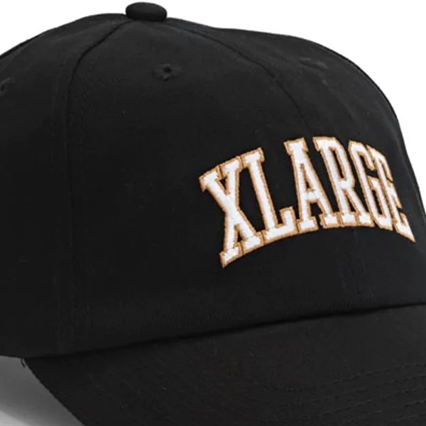 XLarge Varsity Black Cap