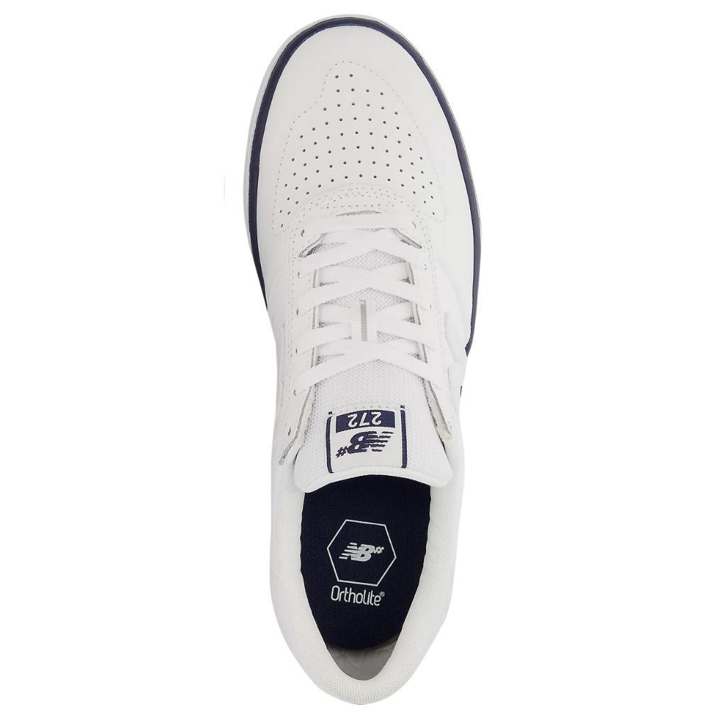 New Balance NM272 White Blue Mens Skate Shoes [Size: US 8]