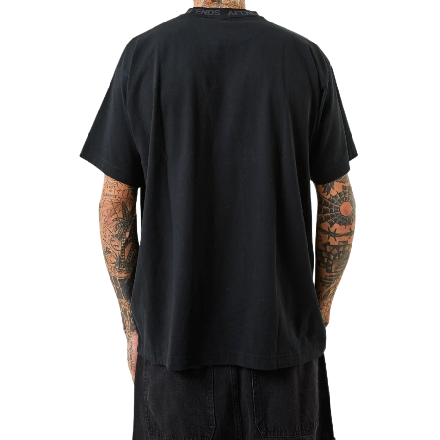 Afends Studio Organic Black T-Shirt [Size: S]