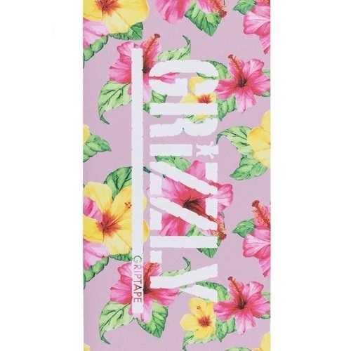 Grizzly Grip Honolulu Pink 9 x 33 Skateboard Grip Tape Sheet