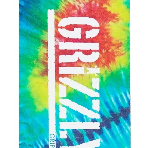 Grizzly Grip Tie Dye Fall 22 Print 3 9 x 33 Skateboard Grip Tape Sheet