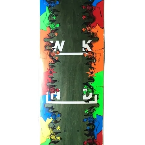 WKND Border Logo Green 8.25 Skateboard Deck