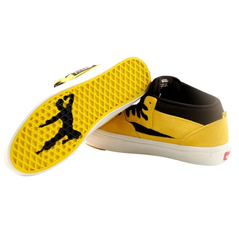 Vans Skate Half Cab Bruce Lee Black Yellow Shoes