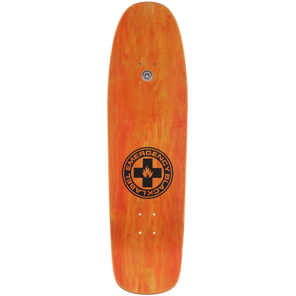 Black Label Dark Horse Eric Nash Bright Orange 9.25 Skateboard Deck