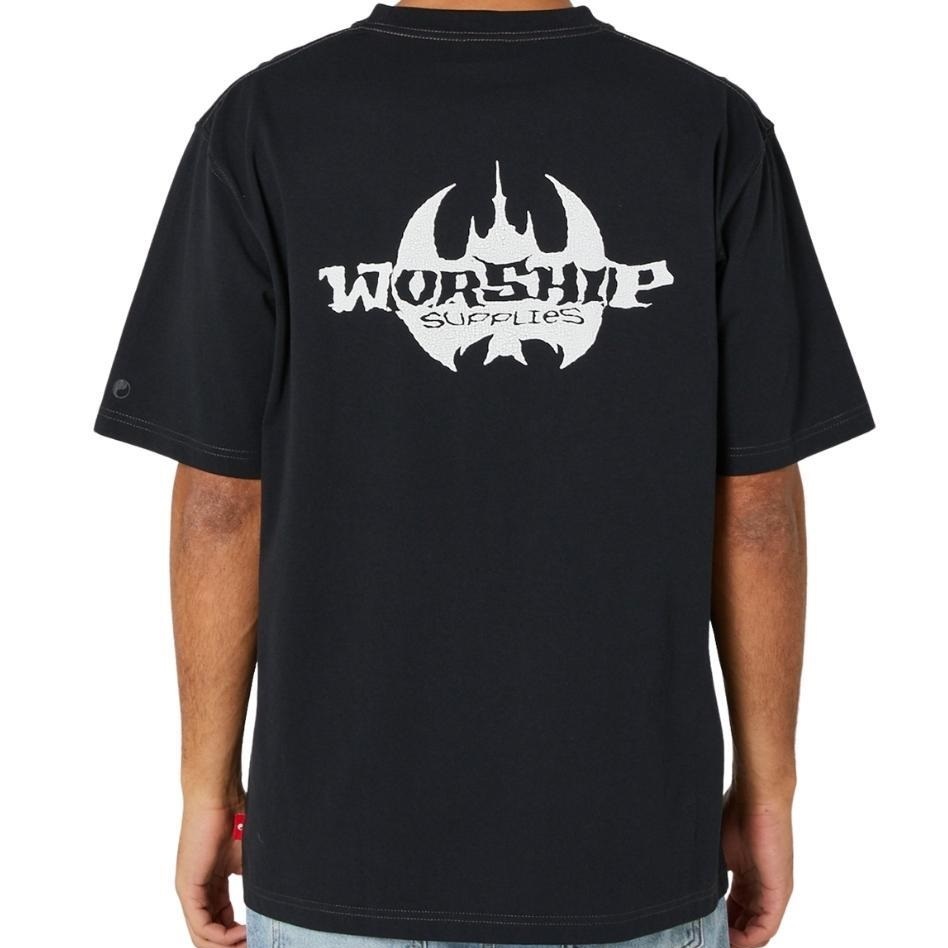 Worship Lorzac Washed Black T-Shirt
