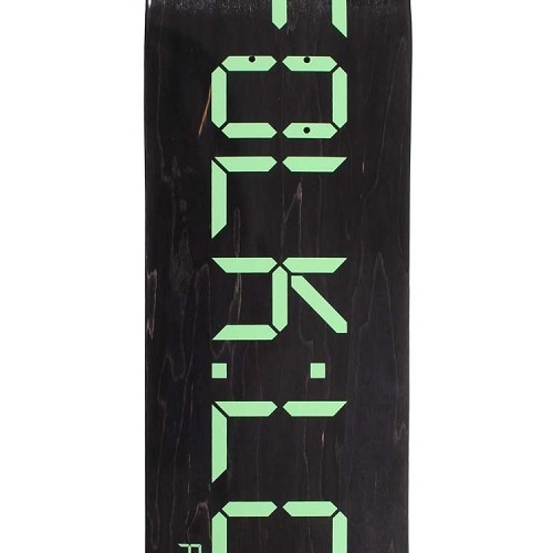 Folklore Warm Press Clock Green 8.125 Skateboard Deck